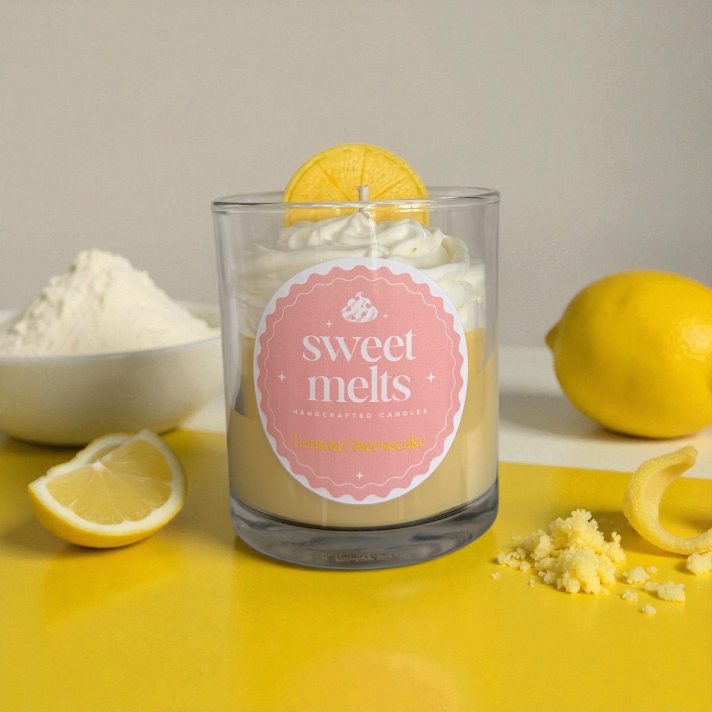 Lemon Cheesecake Candle